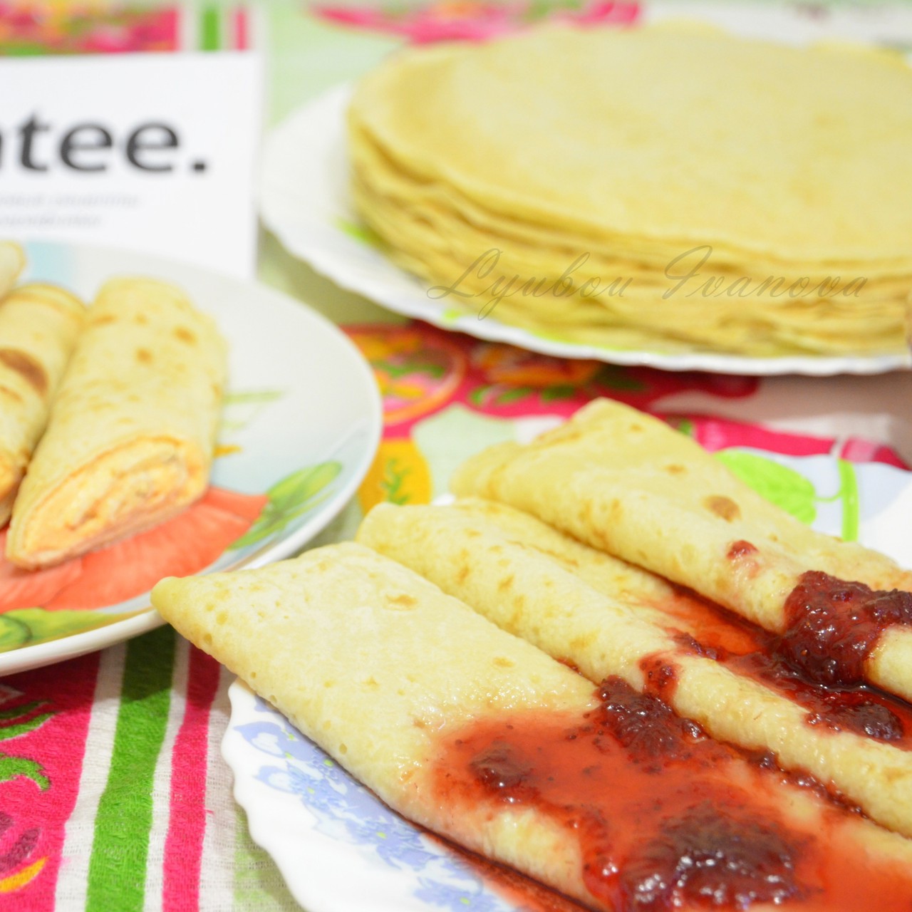 Блины на соде