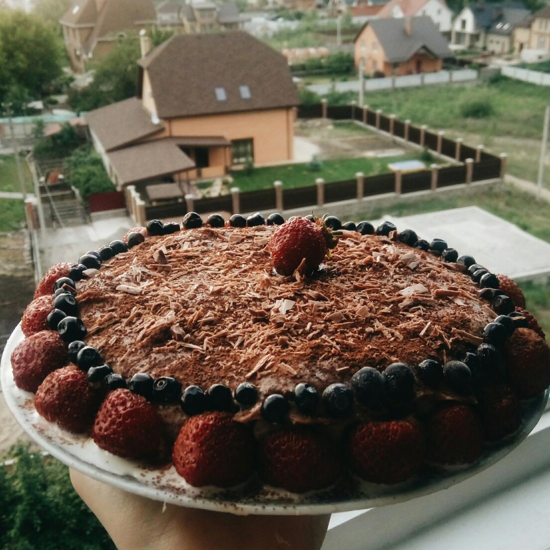 Блины тирамису