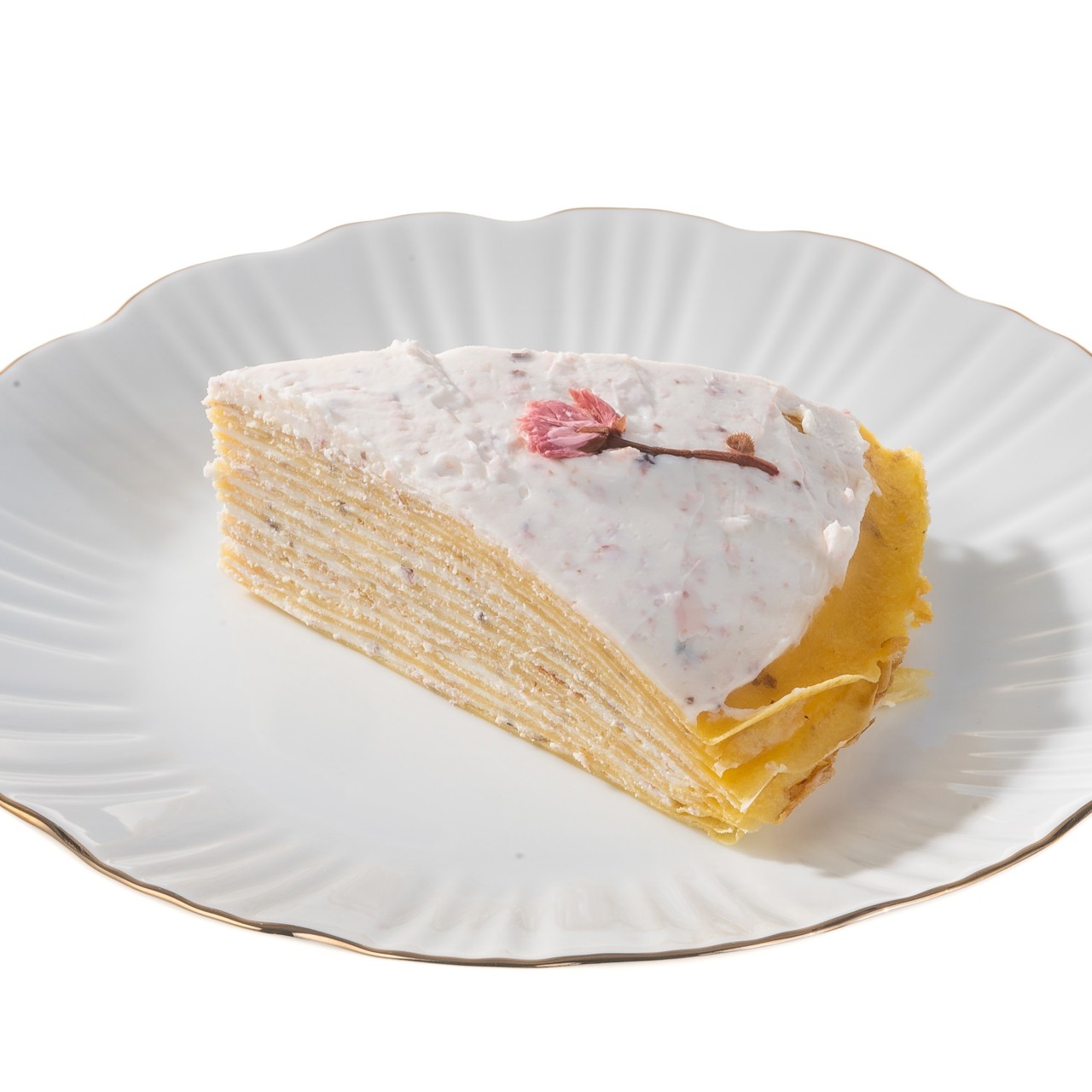 Блинный торт с сакурой