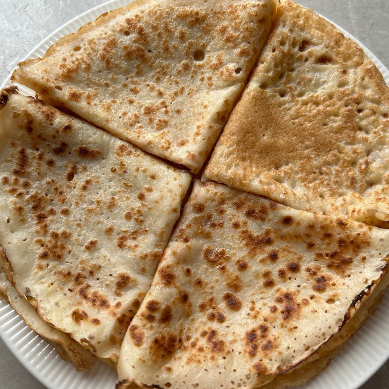 Блины на кефире