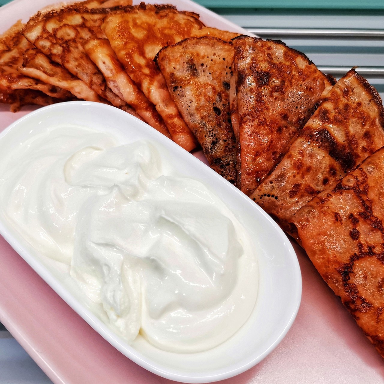 Блины со свекольным соком