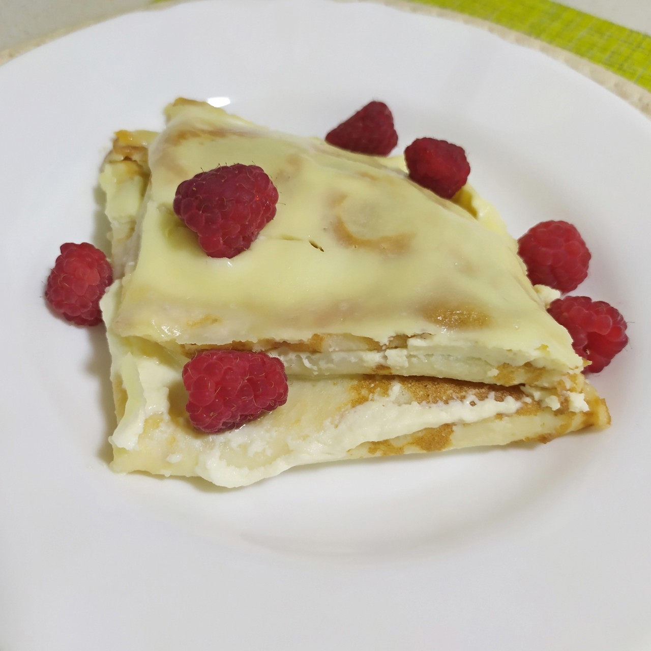 Блины в сметанной заливке