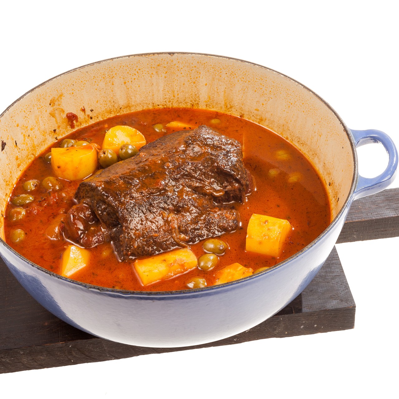 Мясо по-кубински боличе