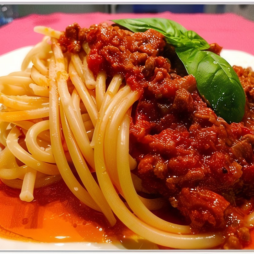 Болоньезе с белым вином