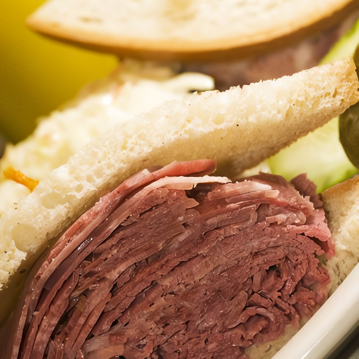 Большой бутерброд по-венгерски