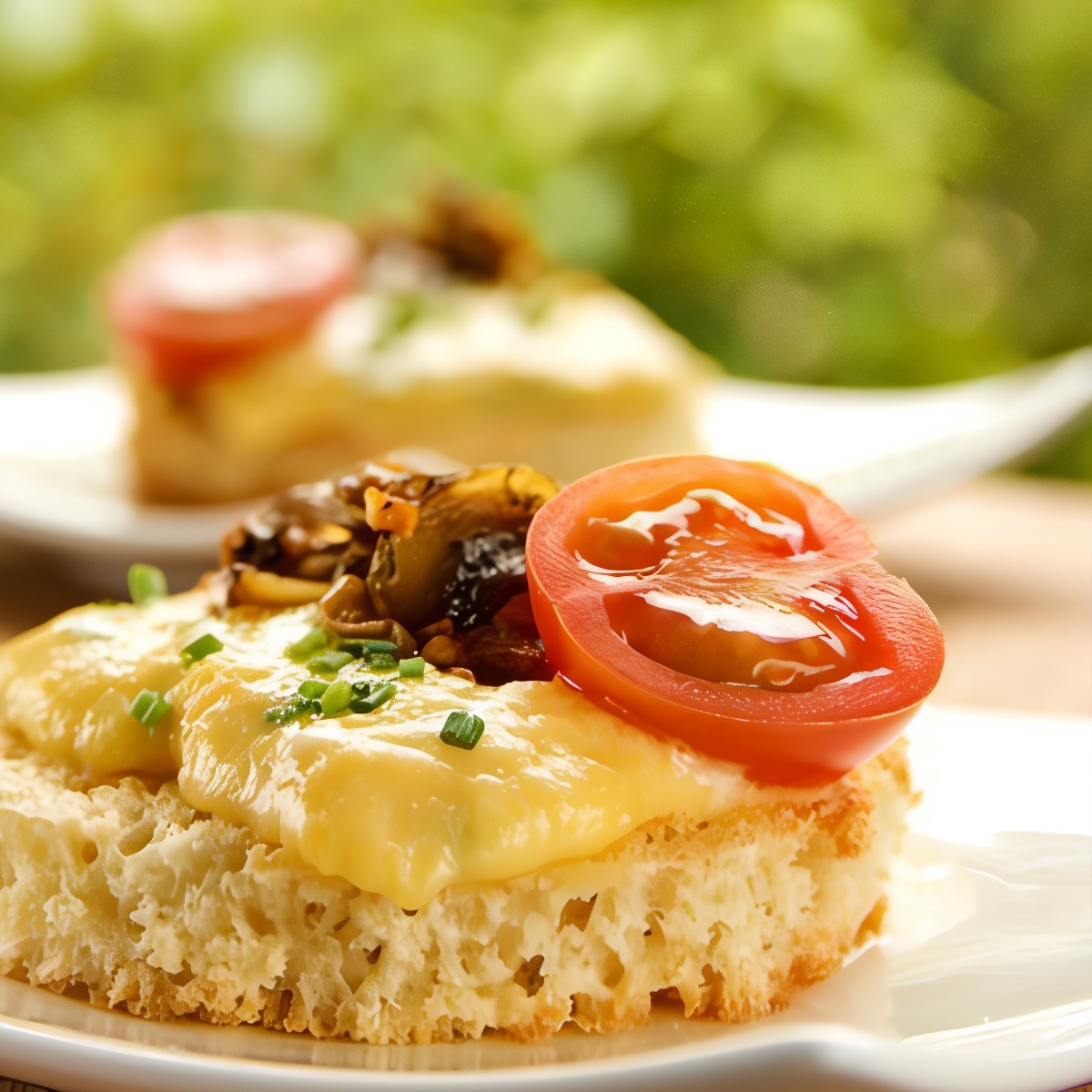 Болтунья на тостах с трюфелями