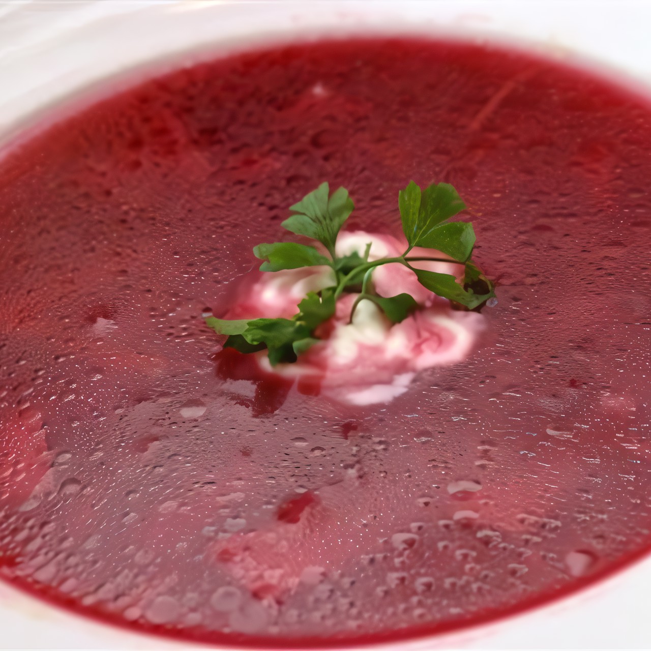 Борщ нежирный на курином бульоне