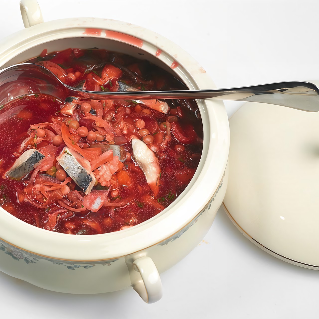 Борщ с селедкой