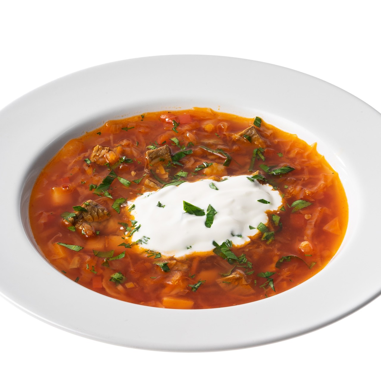 Домашний борщ