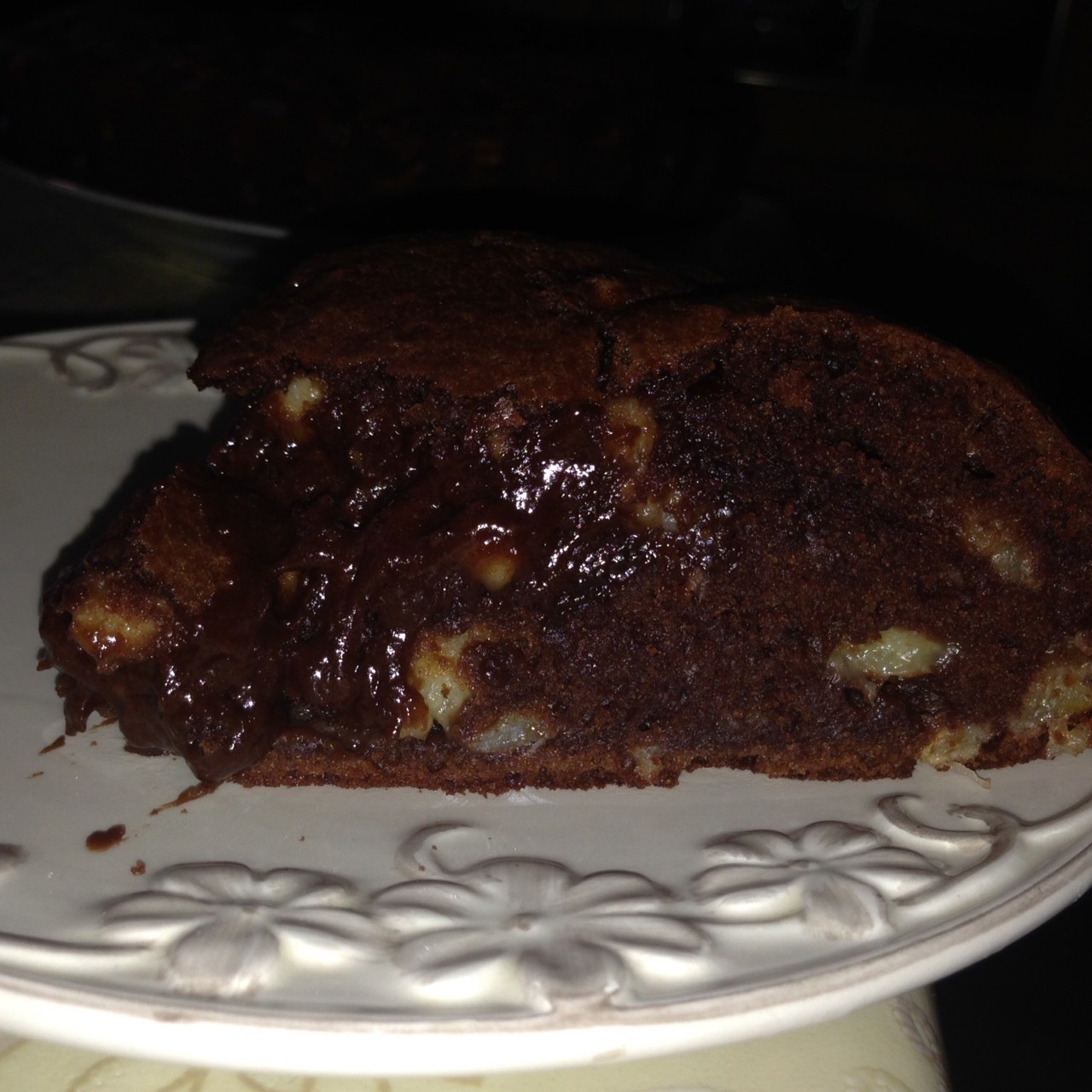 Брауни с бананом