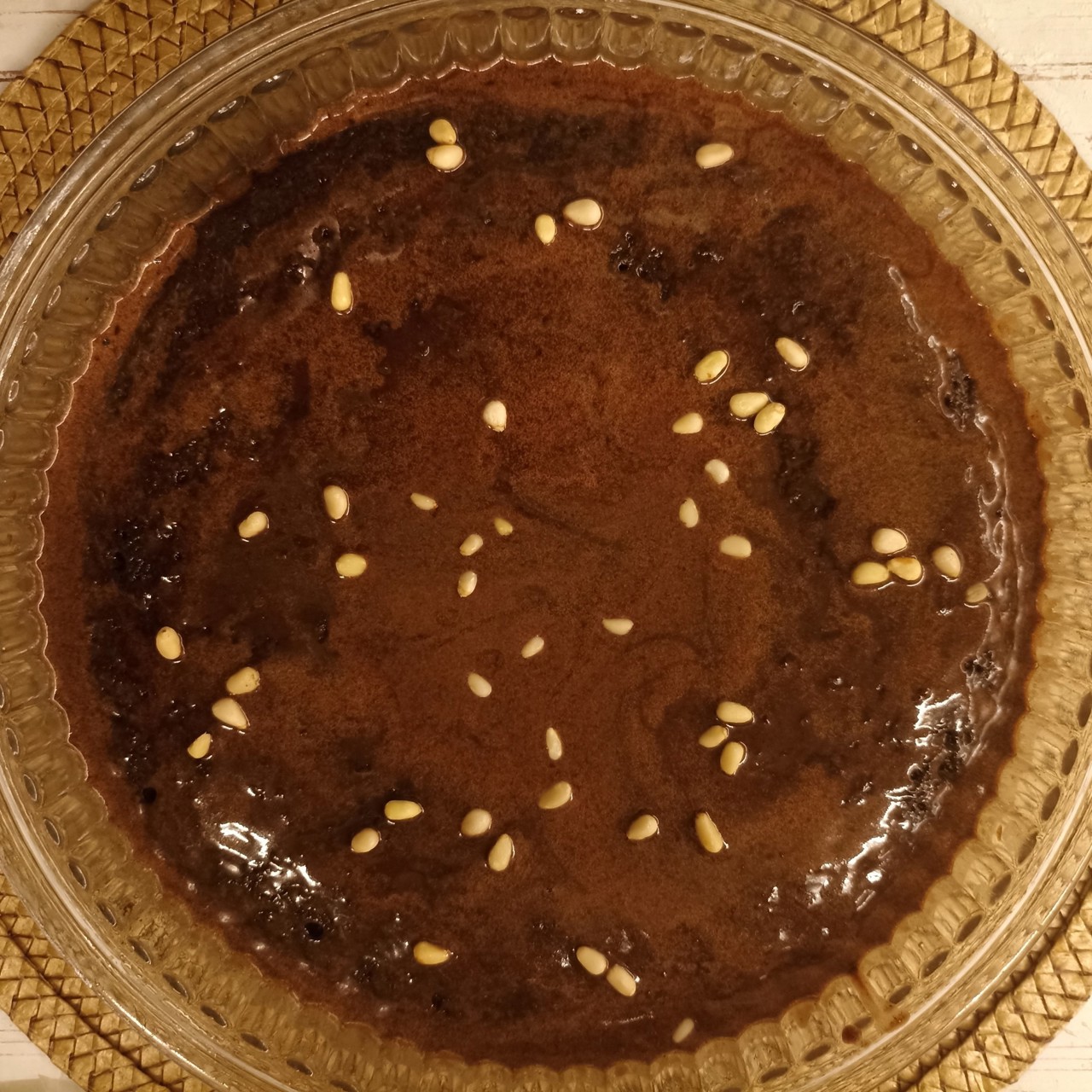 Брауни с клюквой