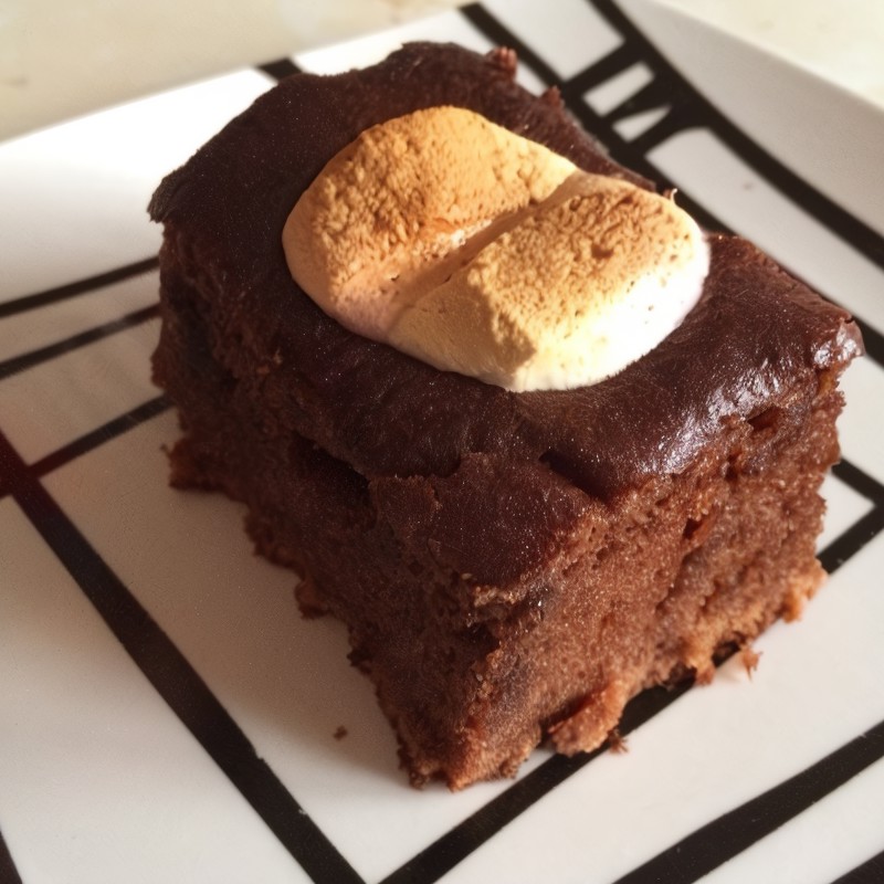 Брауниз с маршмеллоу