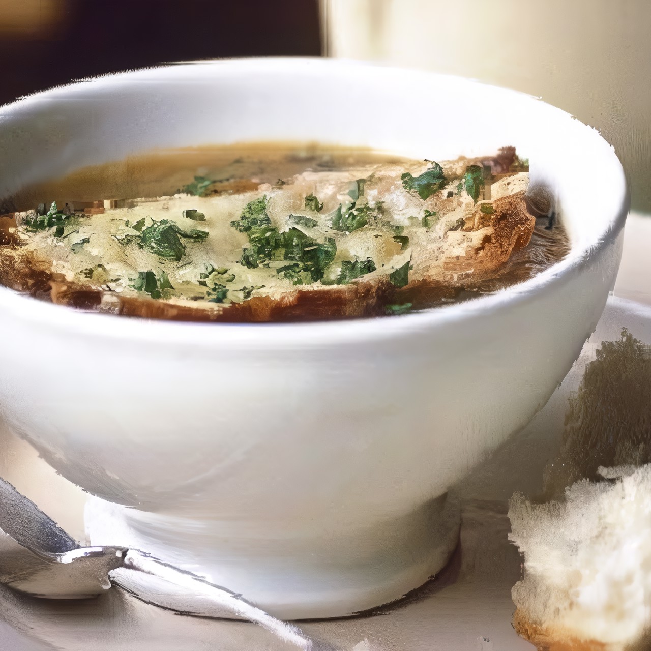 Британский луковый суп (British onion soup)