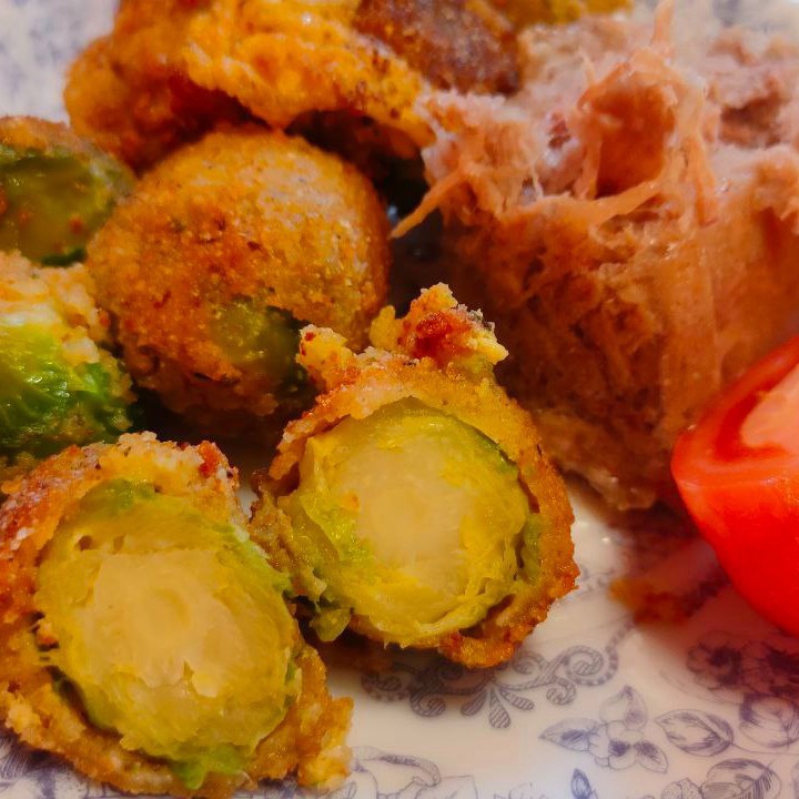 Брюссельская капуста жареная в панировке