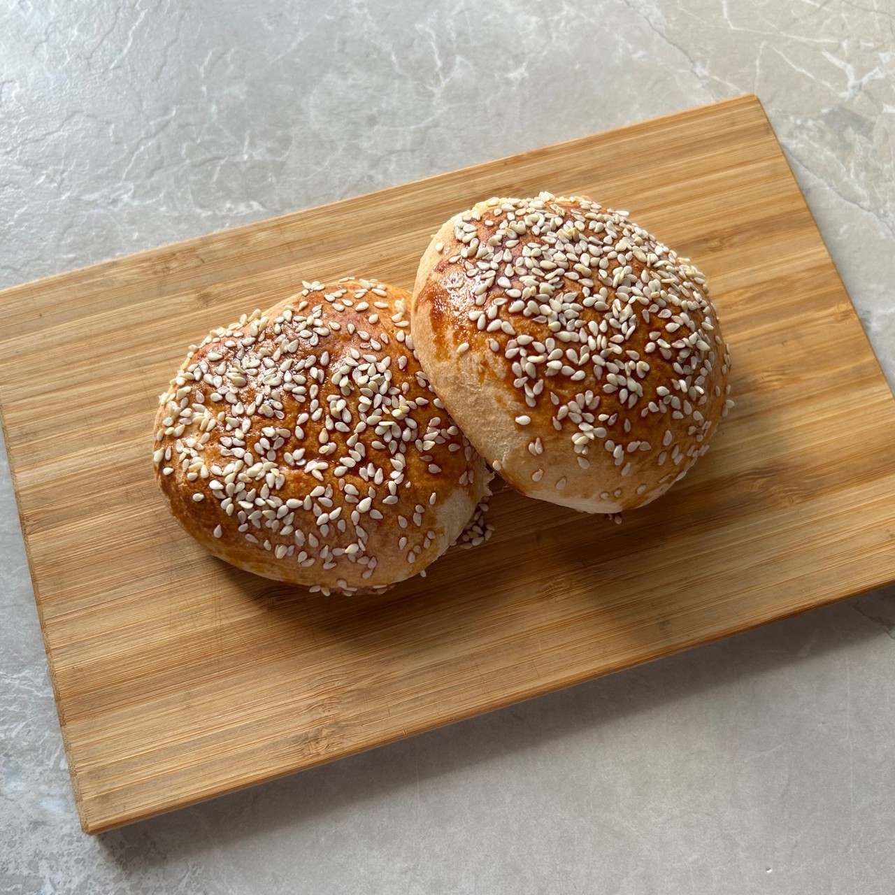 Булочки с кунжутом