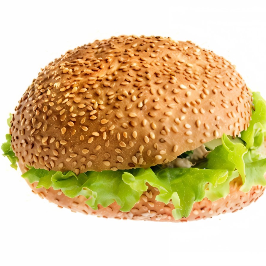 Булочки с тунцом, гуакамоле и салатом