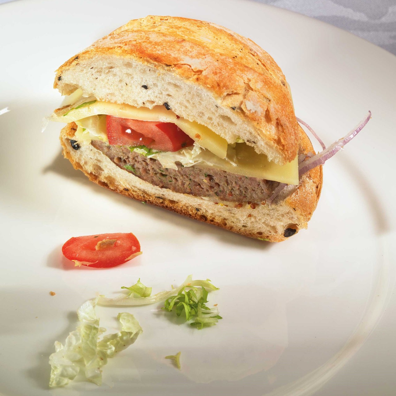 Бургеры с рыбным соусом