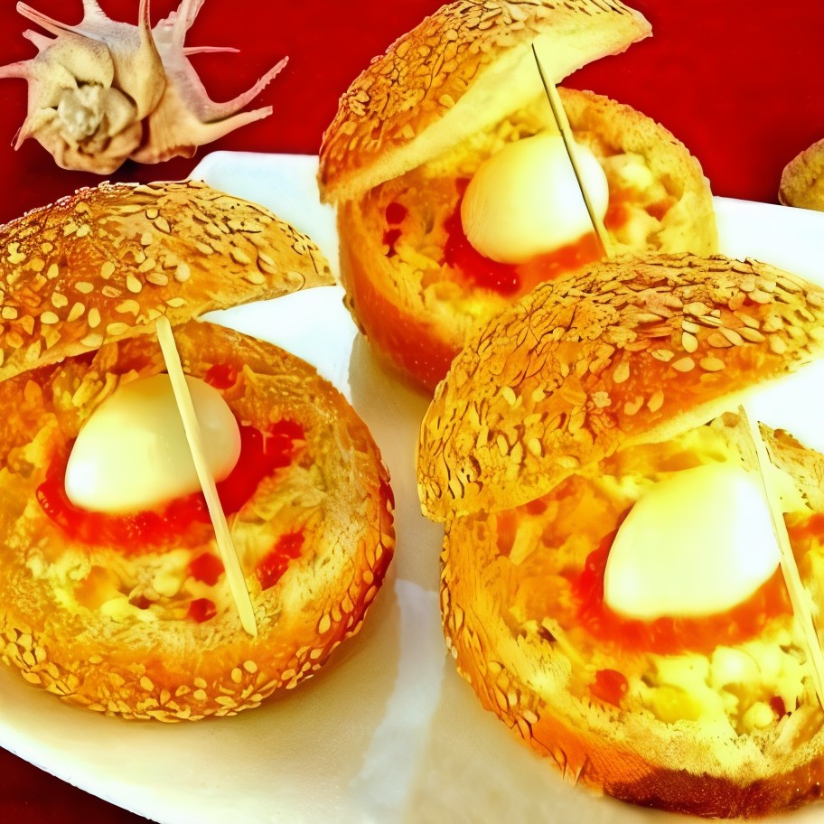 Бутерброд «Морская раковина»