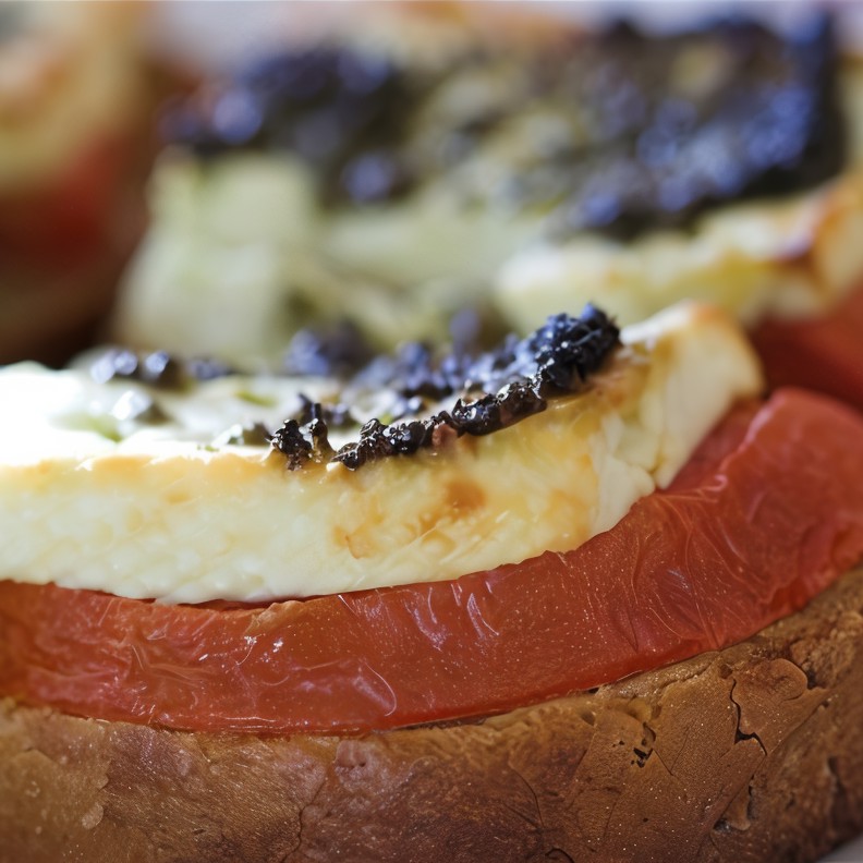 Бутерброды с моцареллой