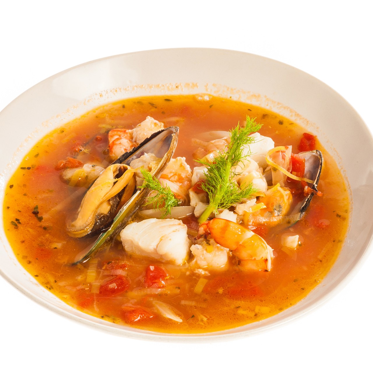 Рыбный суп буйабес