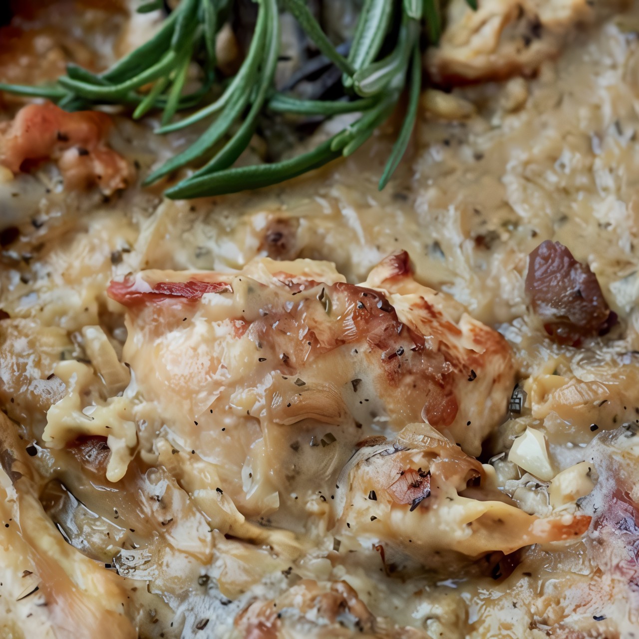 Цесарка по-тоскански с розмарином