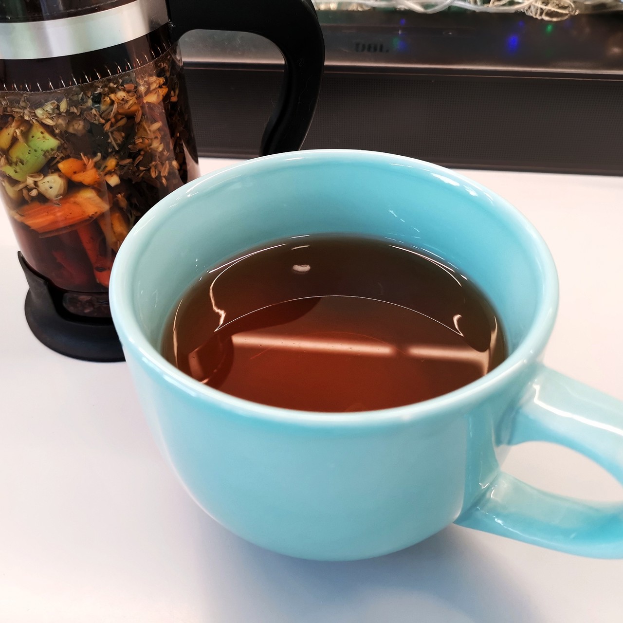 Чай с боярышником и лемонграссом