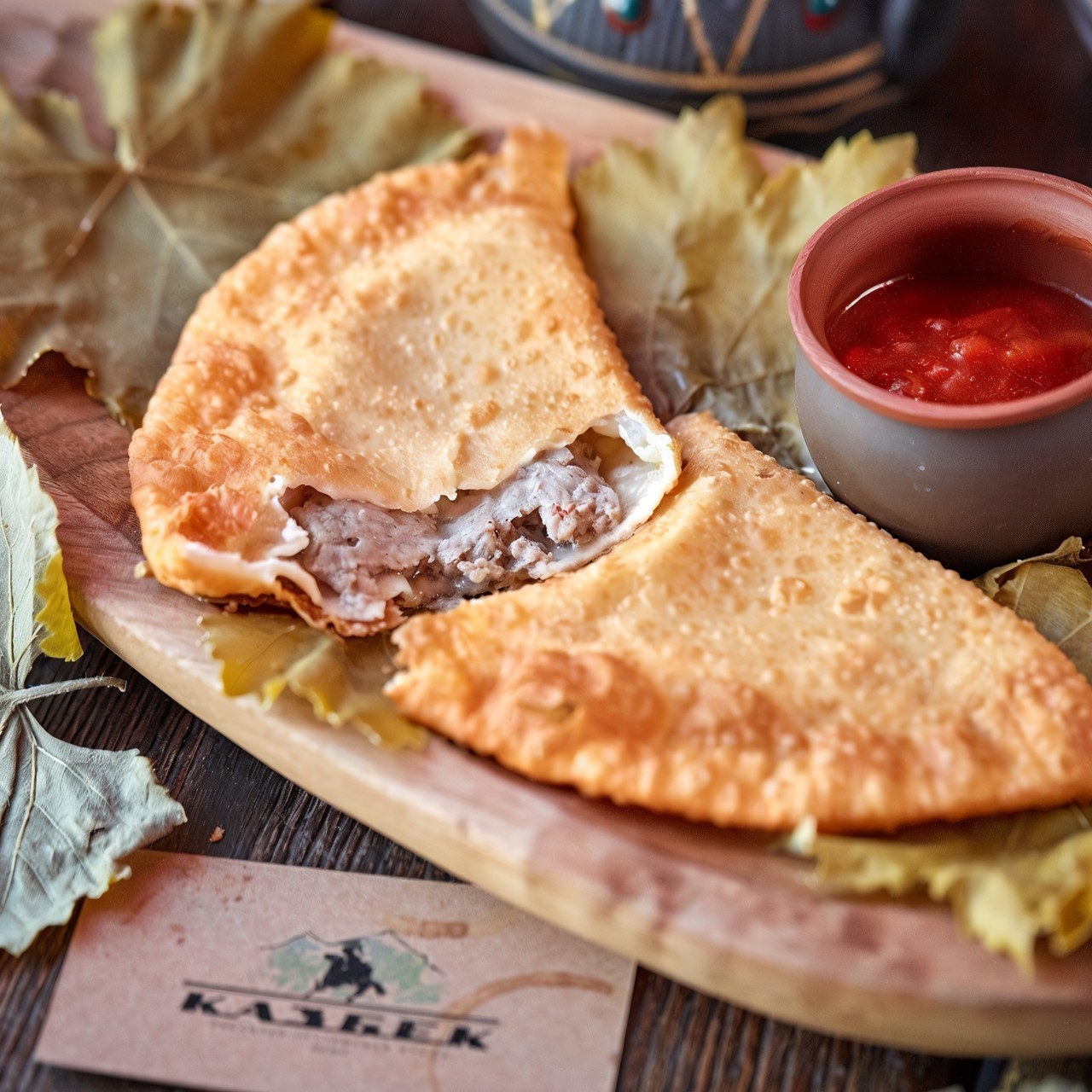 Чебурек с бараниной