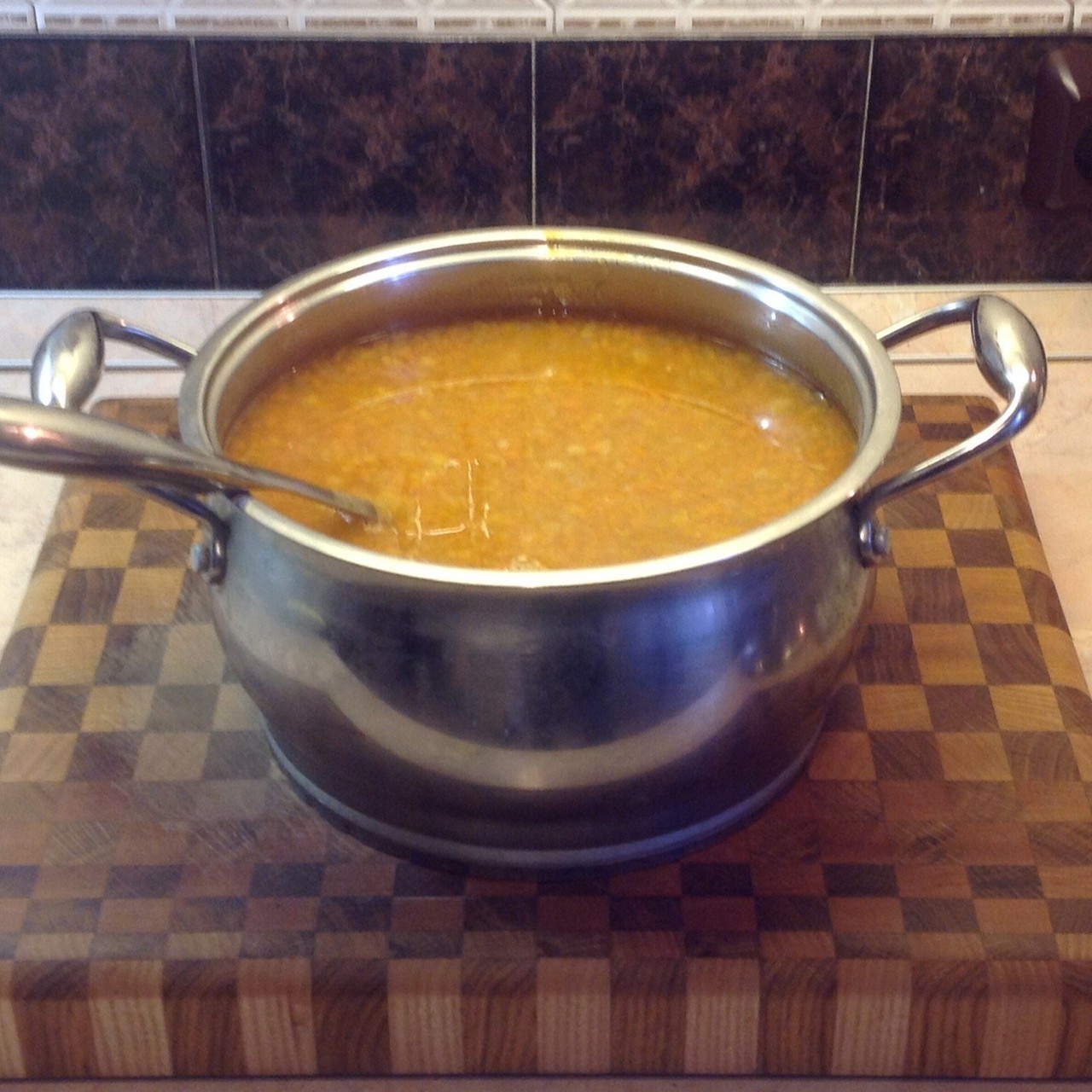 Чечевичный суп с паприкой