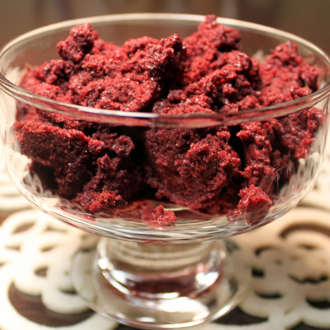 Черничный сорбет