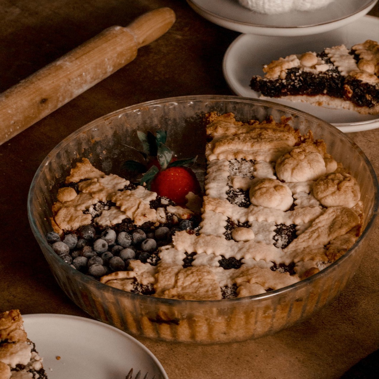 Черничный пирог Иеронима и Корделии