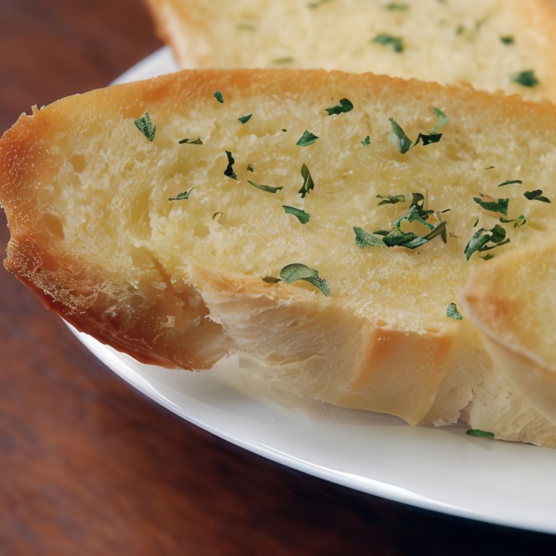 Чесночные тосты с петрушкой