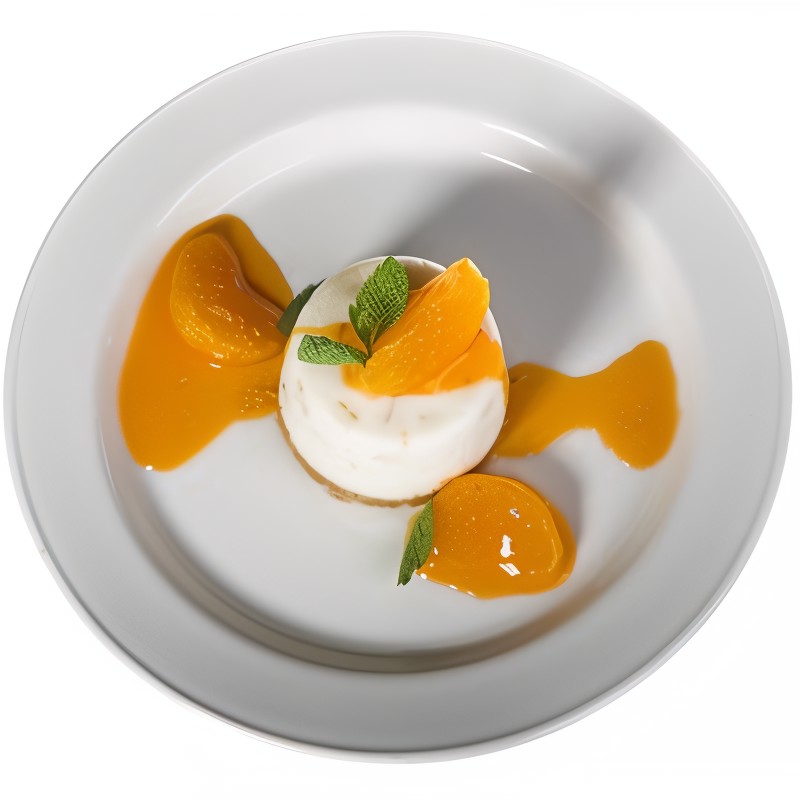 Чизкейк без запекания с марсалой и апельсинами