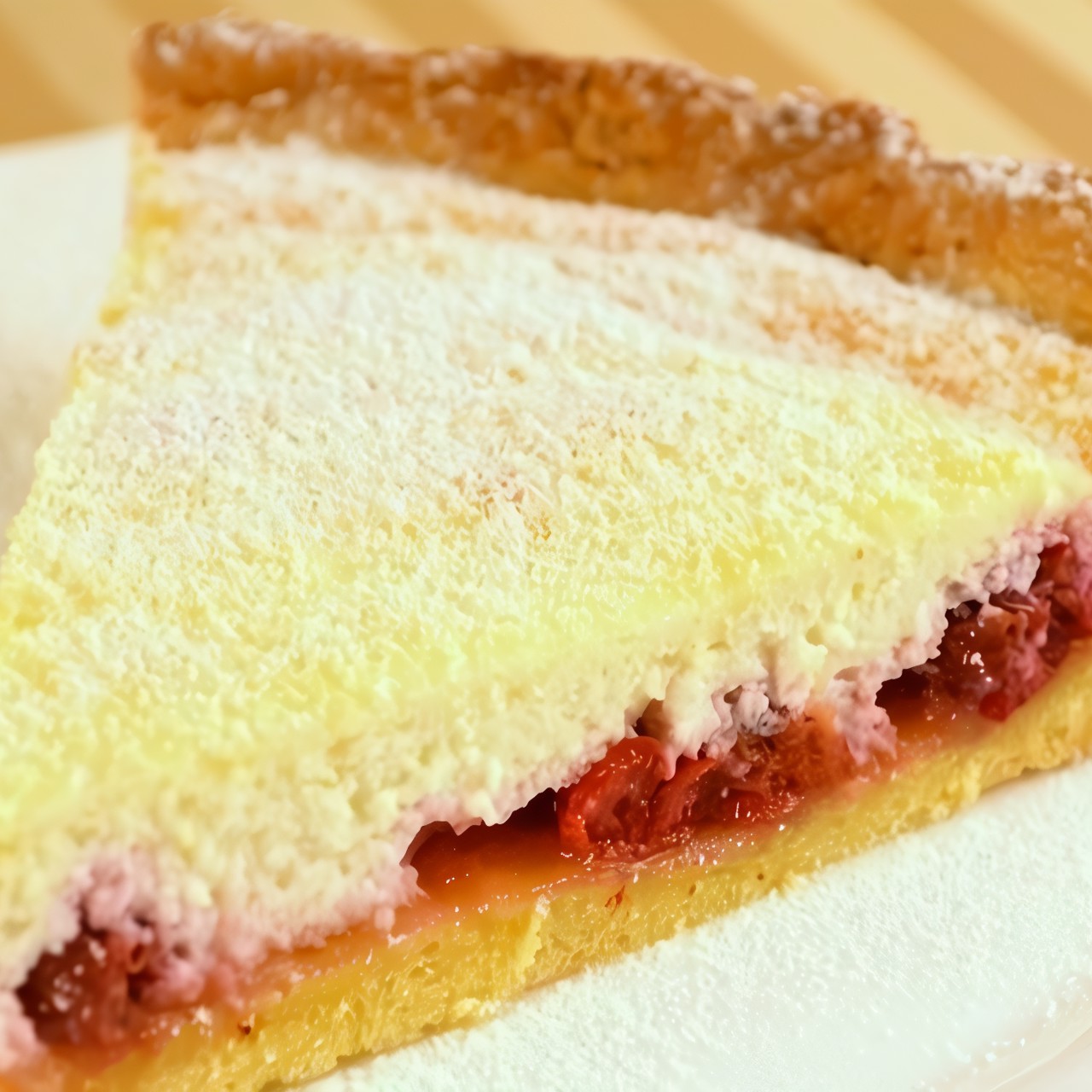 Чизкейк с вишней