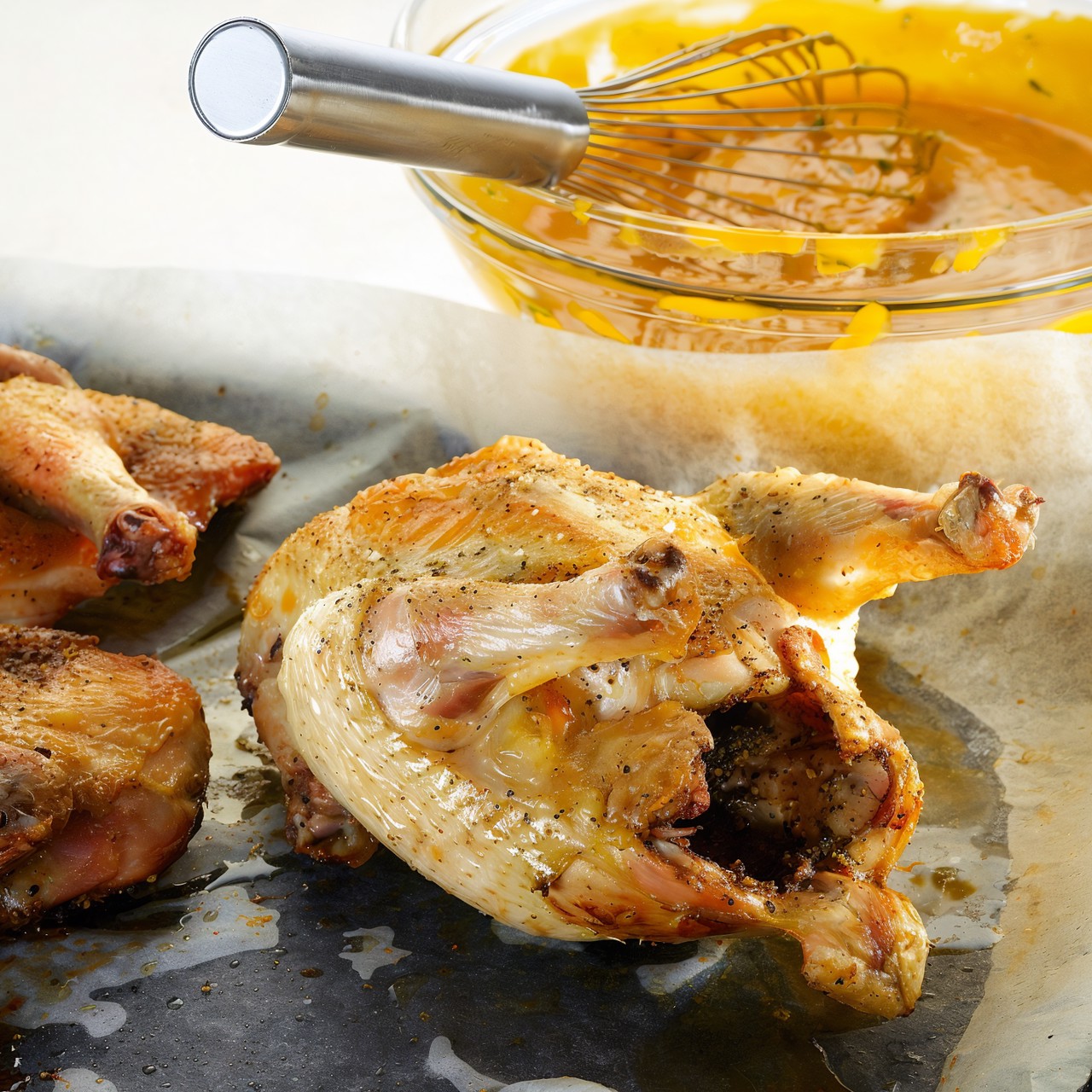 Цыпленок с кисло-сладким соусом