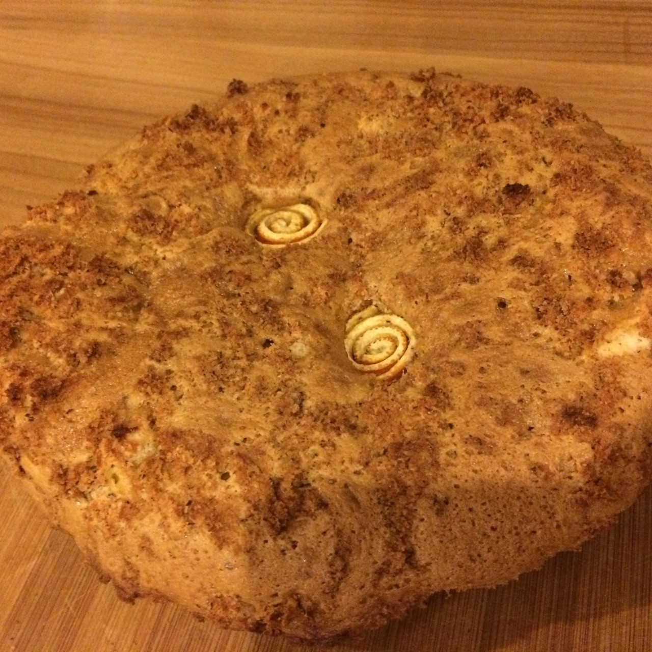 Цитрусовая шарлотка