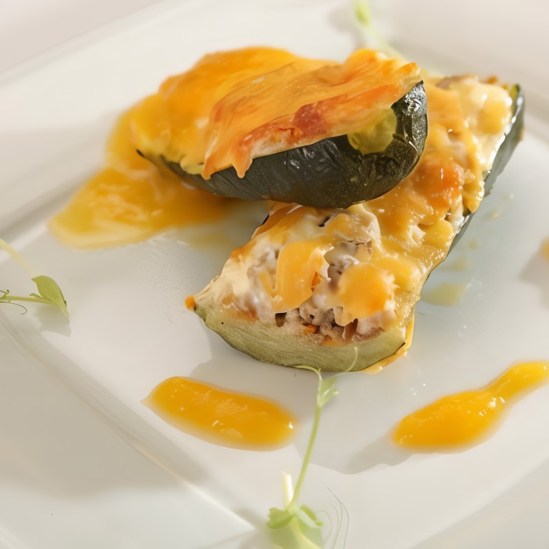 Цукини с миндалем и изюмом