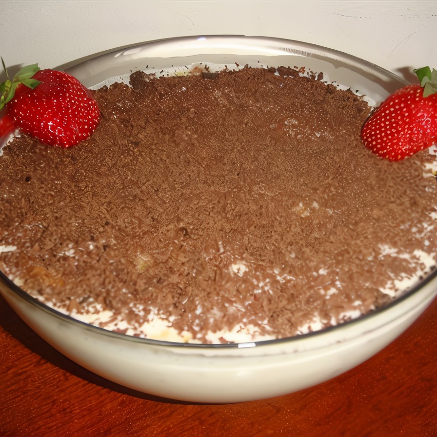 Десерт из ревеня