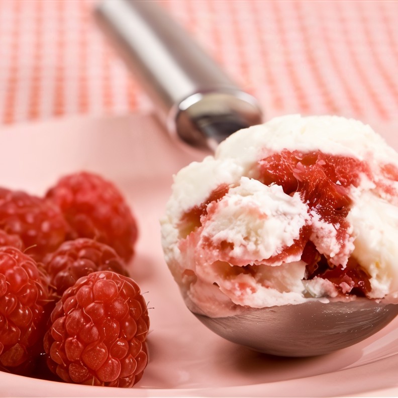 Десерт из замороженных фруктов