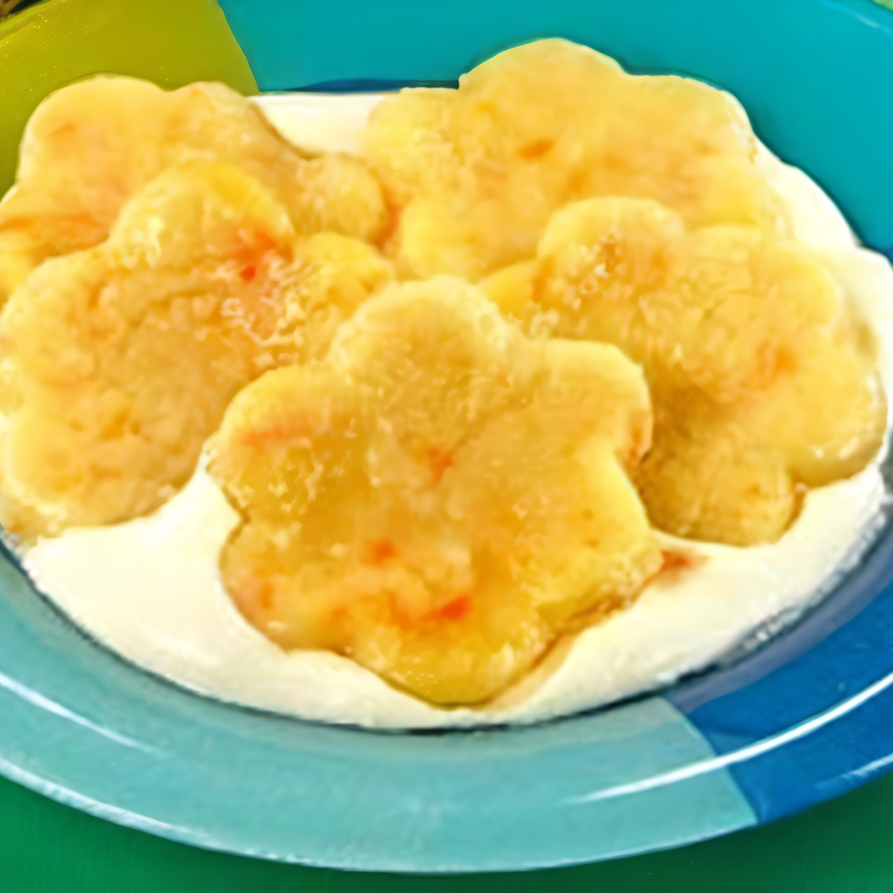 Десерт творожно-апельсиновый