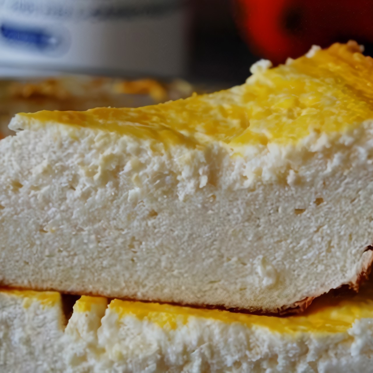 Диетическая творожная запеканка