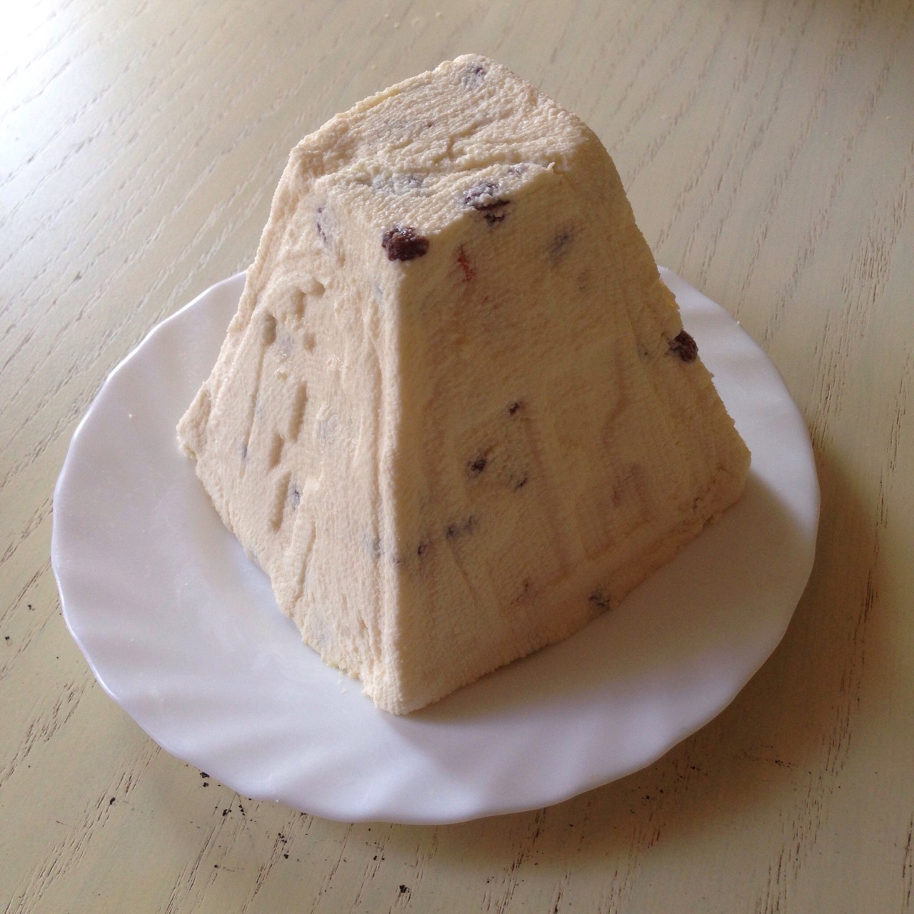 Диетическая заварная творожная пасха