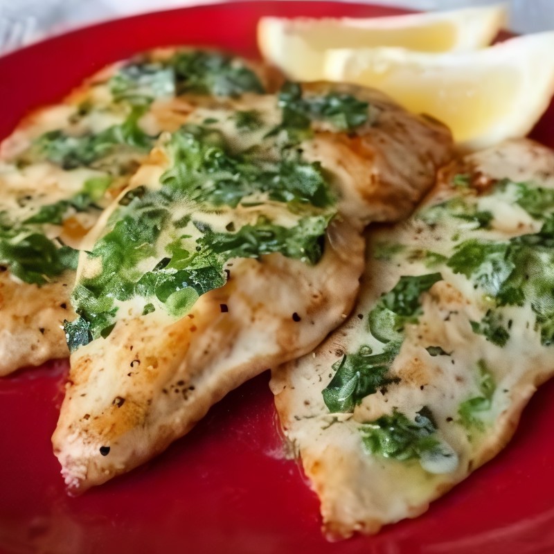 Диетические куриные грудки с травами