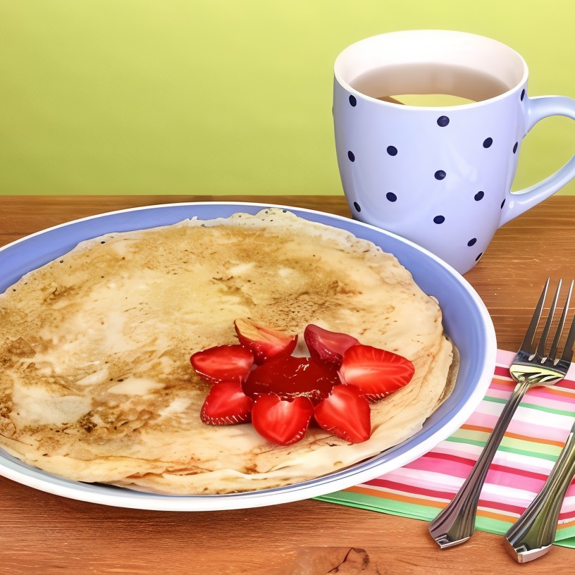 Диетические овсяные блинчики