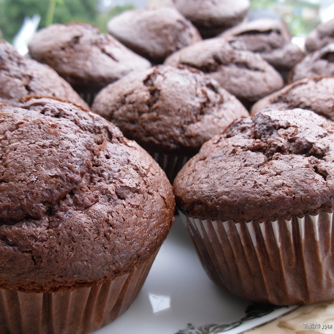 Диетические шоколадные маффины