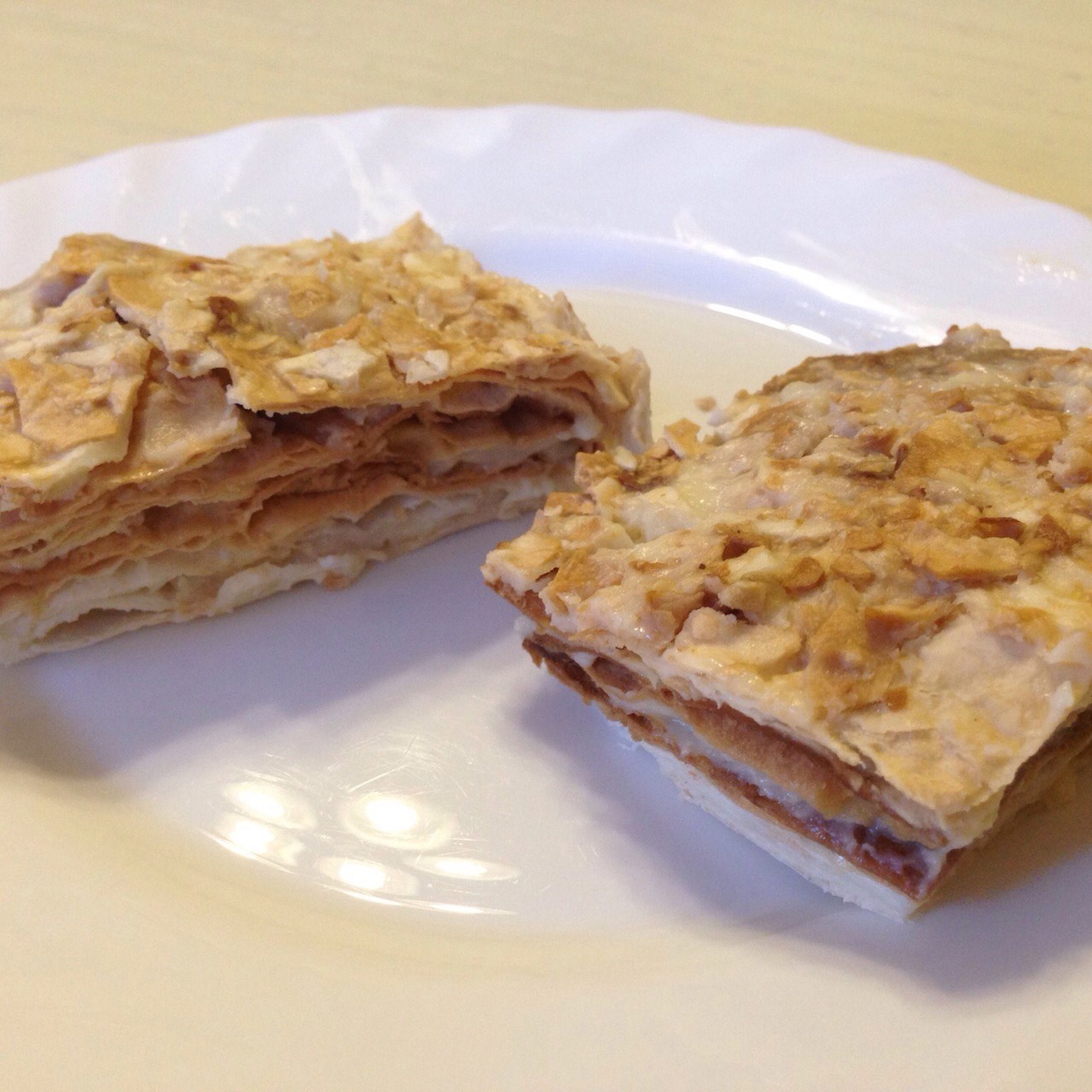 Диетический торт Наполеон из лаваша