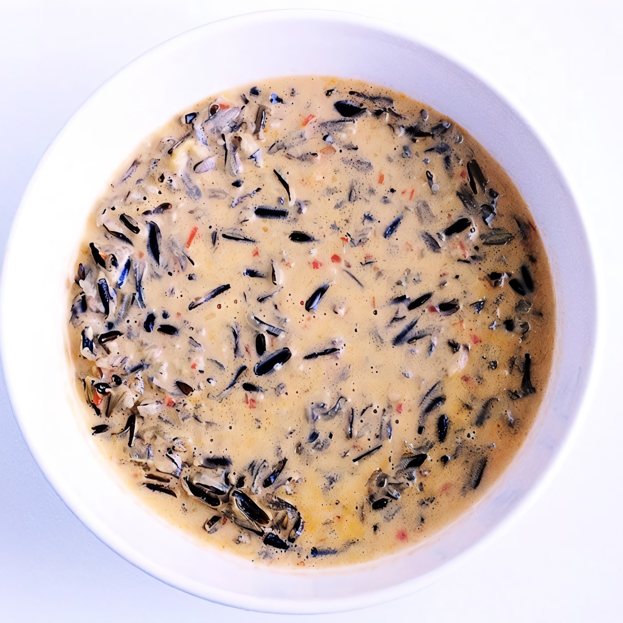 Дикий рис в кокосовом соусе