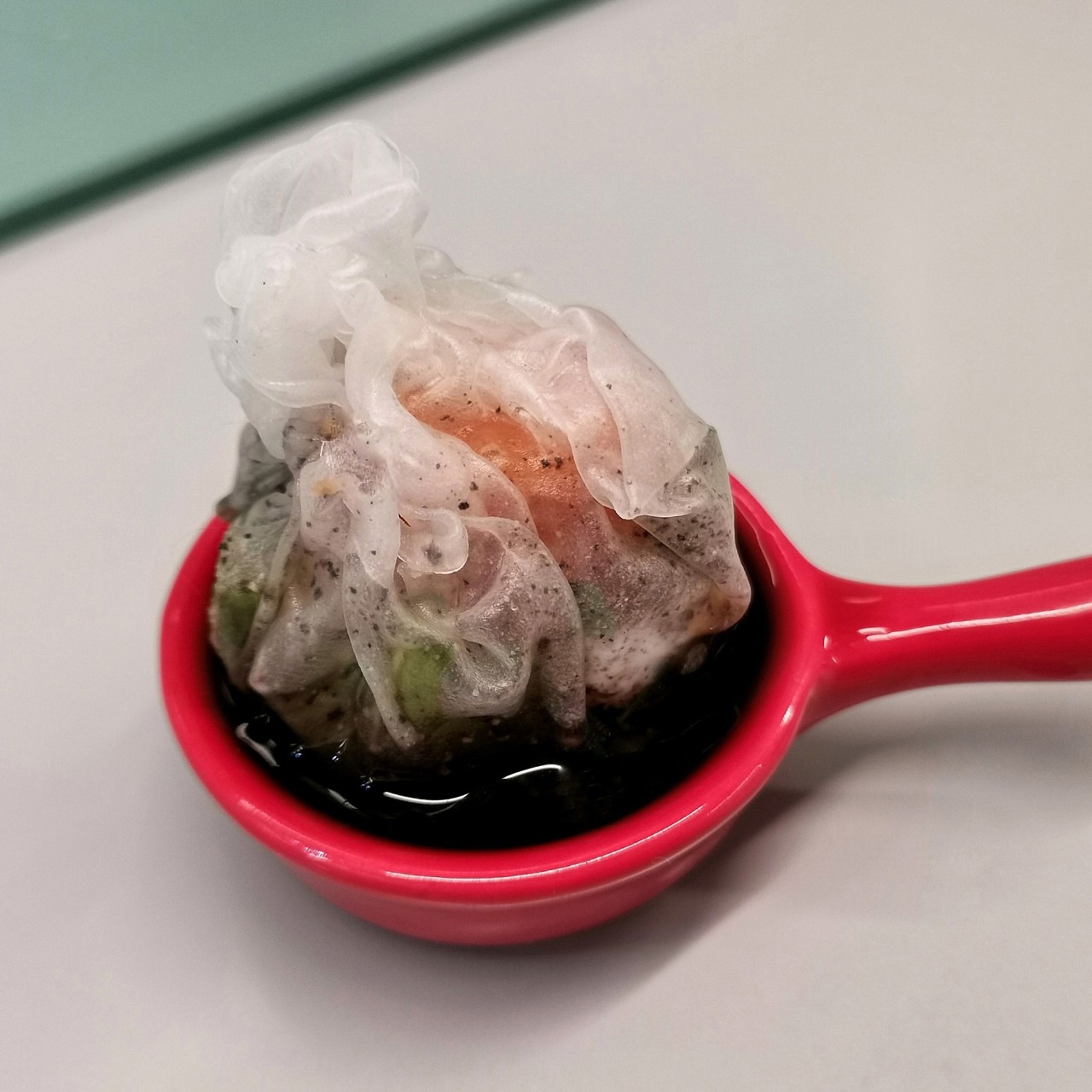 Дим-сам с форелью