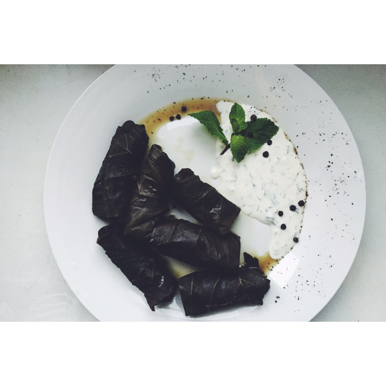 Долма с бараниной