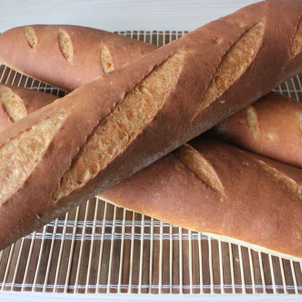 Домашние багеты на кефире