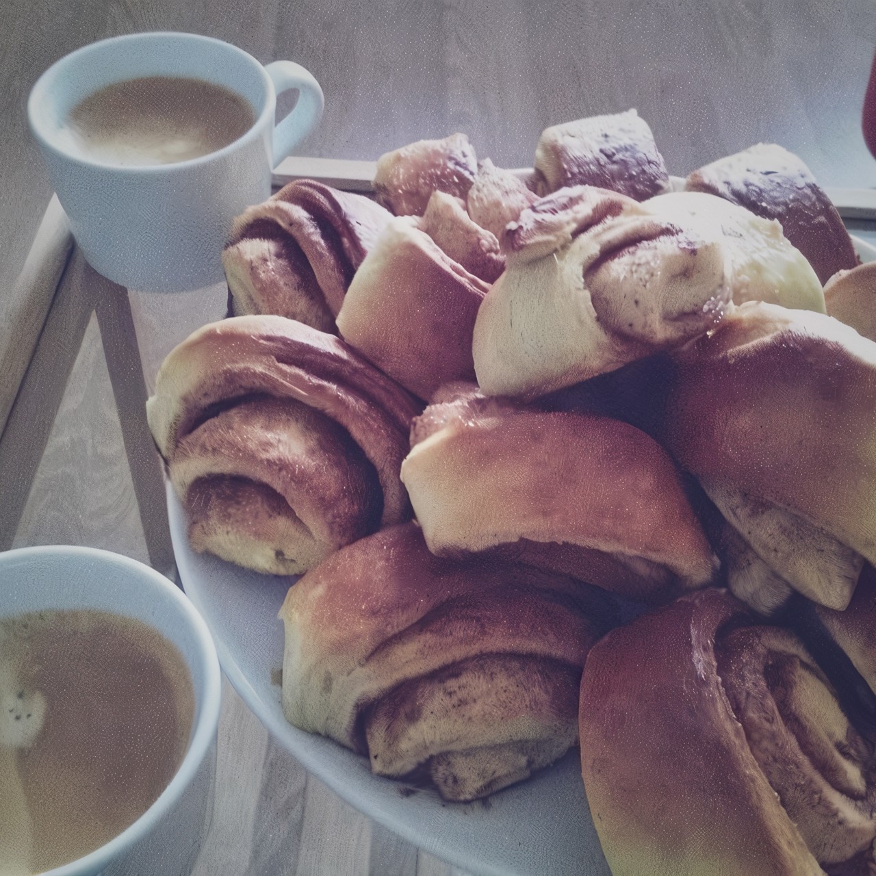 Домашние булочки с корицей